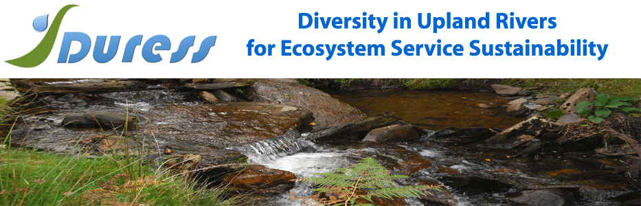 NERC Duress – Diversity in Upland Rivers for Ecosystem Service Sustainability