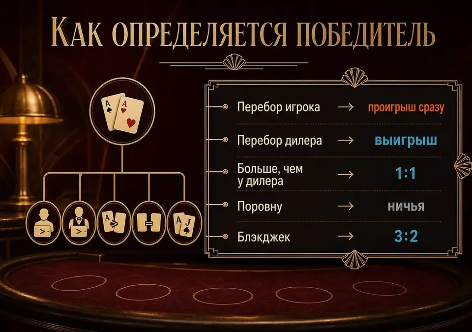 Инфографика: по каким правилам определяют победителя раздачи
